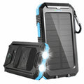 JWC-008 Portable Mini Outdoor Camping Lights with Compass Waterproof Solar Charger Power