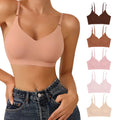 D002 Invisible Seamless Multiple Colors Best Selling High Quality Gather Bra With Chest Sling Vest Sport Bralettes Underwear