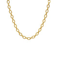 New Non Tarnish Stainless Steel Fine Jewelry Adjustable Necklace Chains Women Chain Necklace 18kt Plated Gold Chain Necklace