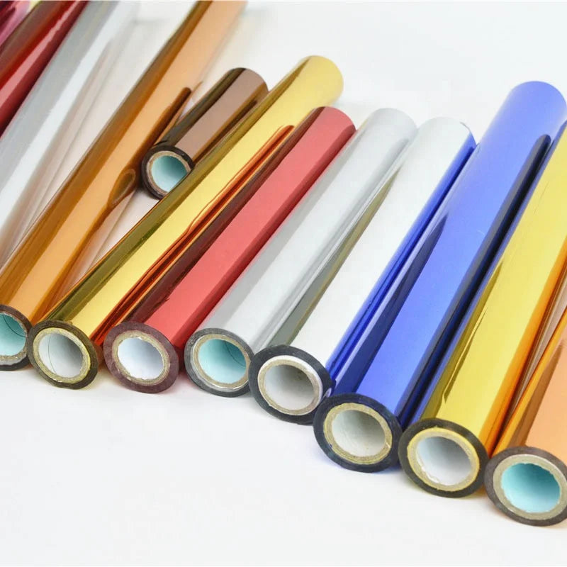 Wholesale Colorful Paper Sheet for Craft Works Paper Toner Reactive Film Minc Hot Stamping Foil