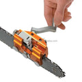 Portable Chainsaw Sharpener Hand Crank Chainsaw Chain Sharpening Jig Tool for Woodworking Drill Sharpen Tool