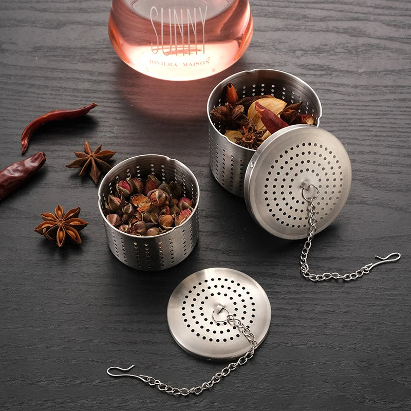 Hot Selling Loose Leaf Tea Infuser Mesh Filter Strainer Stainless Steel Tea Infuser