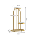 Wholesale Wrought Iron Art Decor Plant Stand Multi-Layer Powder Coated Indoor/Outdoor Home Living Room Garden Flower