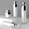 Cosmetic Box Plastic Cream Bottle Acrylic Lotion Press Bottle Cosmetic Essence Liquid Dispensing Bottle