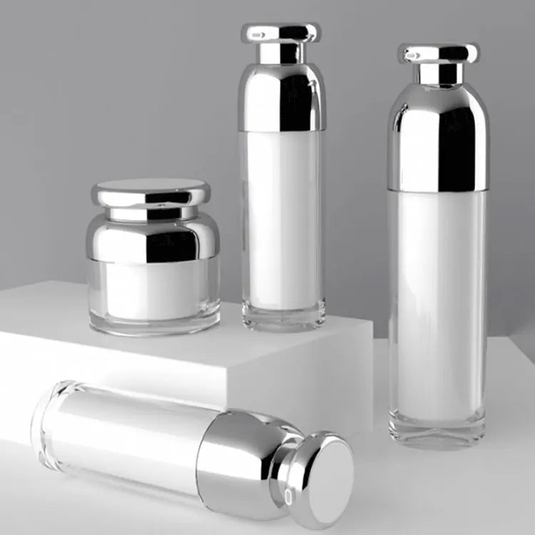Cosmetic Box Plastic Cream Bottle Acrylic Lotion Press Bottle Cosmetic Essence Liquid Dispensing Bottle