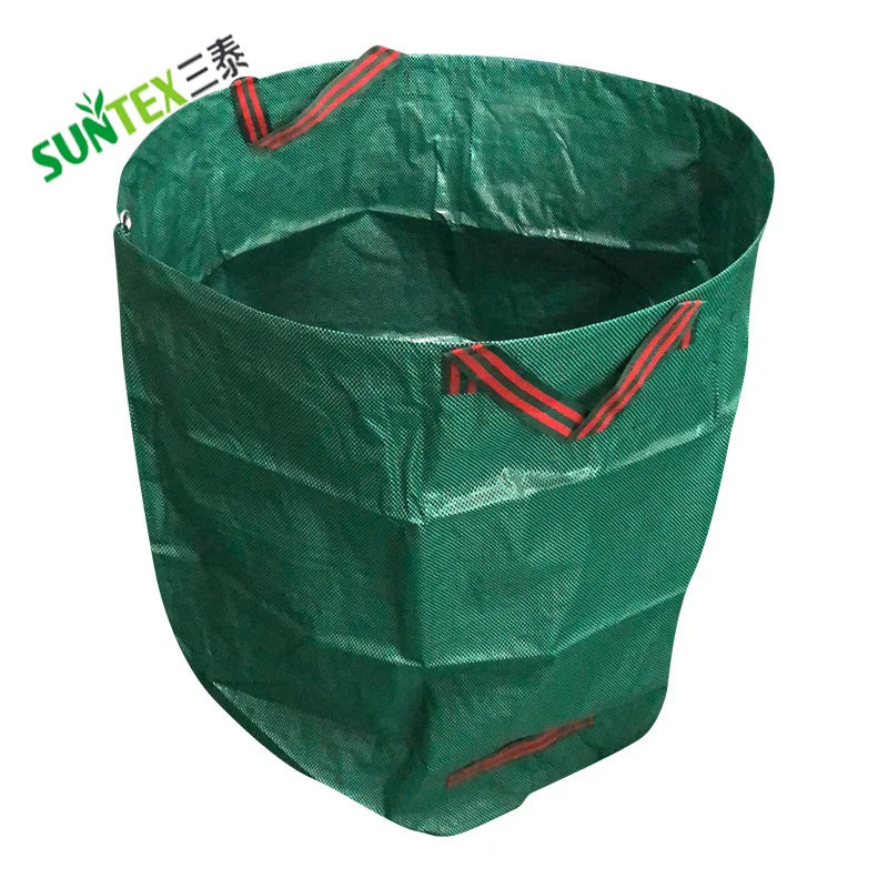 Durable Collapsible Multi-Purpose Camping 50L Large Dark Green Garden Waste Bags