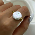 New Arrival 2023 Trend 18K Gold Plated Chunky Ring Love Heart Open Rings Stainless Steel Fashion Jewelry Rings