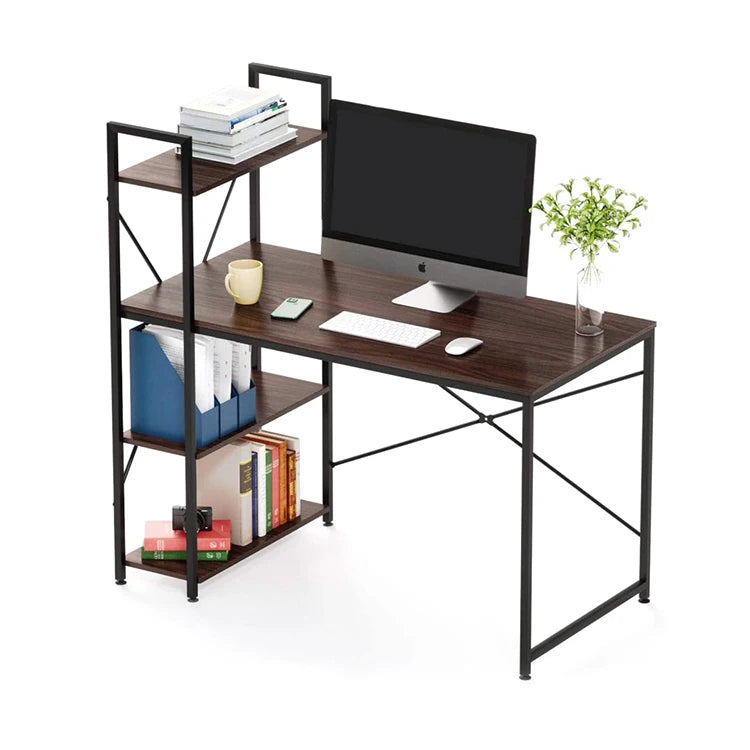 Wholesale Honghe Modern Home Simple Style Wooden Metal Frame Computer Table Eco-Friendly Multi-Room Use Customizable Color