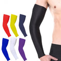 Custom Logo Sports Cool Arm Sleeves Cycling Basketball UV Protector Compression Arm Sleeve