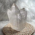 Wholesale  Large Clear  Quartz Crystal Melting Crystal Stone Wand Points for Decoration