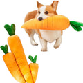 Carrot Pet Toy Simulation Plush Carrot Sound Dog Big Carrot Toy Turnip Dog Bite Resistant Boredom Relief Pet Plush Toy