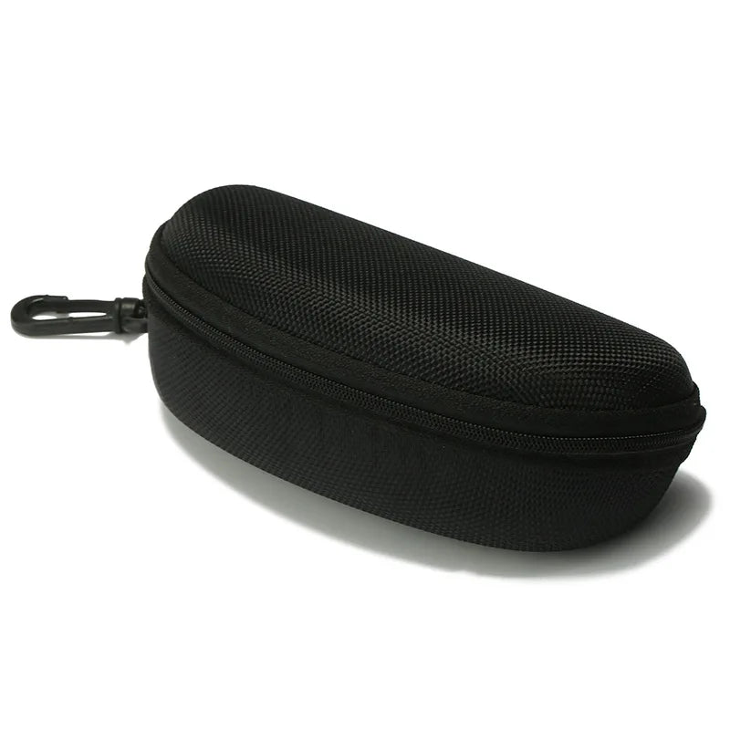 New Zipper Lock Sports Sunglasses Case Anti-Pressure Hook Sunglasses Box Presbyopic Glasses Box Eva Glasses Case