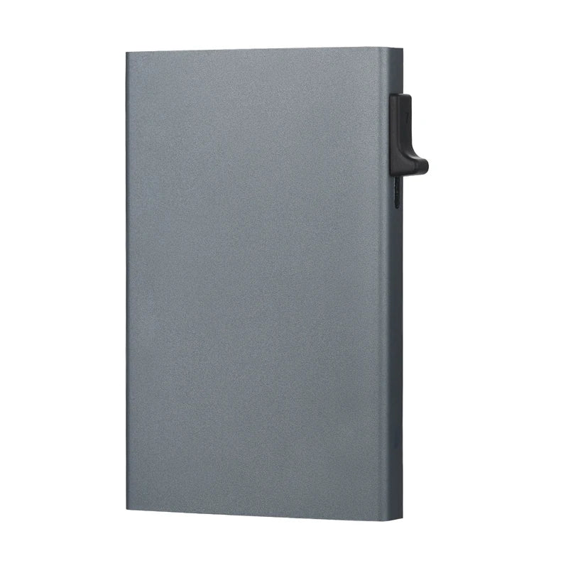 Factory Custom Aluminum Pop up Slim Card Holder Case Rfid Card Holder Case Fashion Id Credit Card Holder Wallet Case Bags Pouch