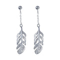 925 Sterling Silver Earrings Women Simple Fashion Wedding Jewelry Accessories
