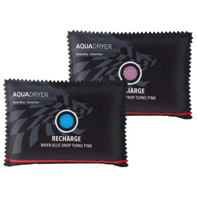 Absorbing Bag 3x 200g with Reusable Silica Gel for (Gun-) Safes Storage Bins and Cars Rechargeable Desiccant Dehumidifier Bag