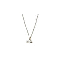 S925 Sterling Silver Pearl Zirconia Necklace Female Ins Wind Collarbone Chain Explosion Models in Europe and America Necklace