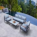 Multifunctional Set Portable Outdoor Furniture Aluminium Plastic Sofa for Wholesales