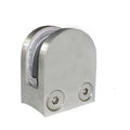 EKOO Modern Design Stainless Steel Satin/Mirror Polished Mini Glass Clamp Hardware for Villa Balustrade Application No Drilling