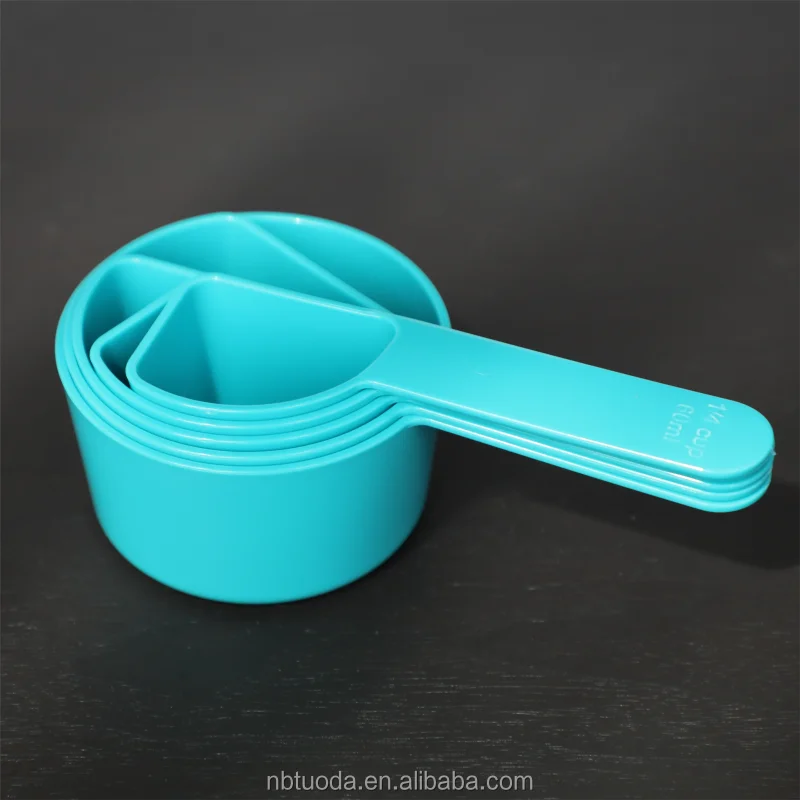 Tuoda Wholesale Good Quality 5-piece Set of Color Plastic PP Measuring Spoon and Measuring Cup Combination Measuring Set