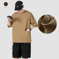 TITI Prime Quality Custom Label Logo Tee Heavy Weight Tshirts 100% Cotton Men T Shirt Thick Cotton Plus Oversized Blank T Shirts