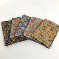 Small Floral Series Jacquard Woven Tapestry Fabric Custom Breathable Sofa Cover Tablecloth Upholstery for Home Textiles