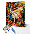 Diy Oil Painting by Number Kit With Seven Colors Adult Painting by Numbers Canvas Drawing With Brushes