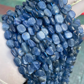 6*8MM Natural Gemstone Kyanite Spacer Beads Loose 8*10mm Kyanite Spacer Beads for DIY Jewelry Making