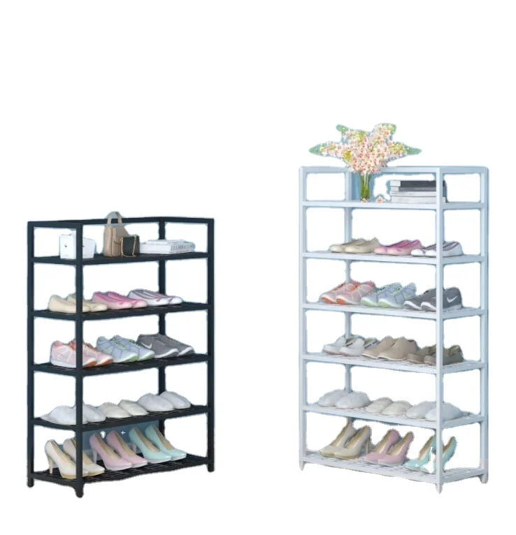 Hot Selling Aluminum 2.4.6 Shelf  Non-woven Fabric Shoe Rack