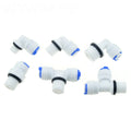 Reverse Osmosis Aquarium System 1/8" 1/4"  3/8"   1/2" BSP Plastic Hose Pipe Fitting Male Plastic Connectors