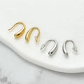 316L Stainless Steel Waterdrop Stud Earrings for Women High Quality 18K Gold Jewelry Trendy Sets for Anniversary