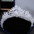 New Bridal Tiara String Crystal Tiara with Diamond Adult Birthday Tiara