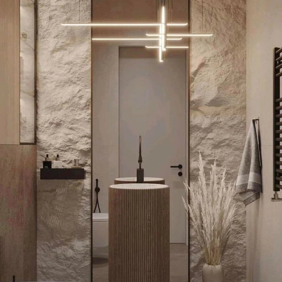 Wholesale Modern Big Slab PU Stone Wall Panels for Hotel Use Lightweight & Eco-Friendly