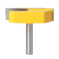 8mm Shank 57mm Diameter Carbide Blade Woodworking Bottom Cleaning Router Bits Carpentry Milling Plaining Cutter