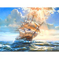 Chenistory DIY Handpainted Painting by Number Oil Paint by Numbers on Canvas Wall Art Gift Artcrafts Adults