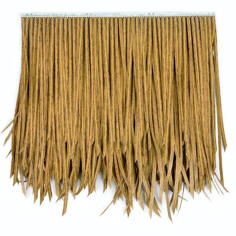 HBK 2022 Rain Proof Green Synthetic Thatch for Steel Hut