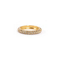 Tarnish Free &Waterproof 99  Stones Diamond Crystal CZ Zirconia Stainless Steel Luxury Pave Fine Jewelry Rings for Women