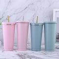 Hot Selling Stainless Steel Coffee Tumbler Popular 17oz 24oz Coffee Travel Mug Insulated Custom Tumbler with Straw