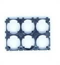Factory direct sale Fireproof V0 Material Cylindrical 2P3S Battery Bracket 18650 Li-ion Cell Holder Plastic 18650 Battery Holder