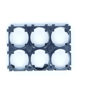 Factory direct sale Fireproof V0 Material Cylindrical 2P3S Battery Bracket 18650 Li-ion Cell Holder Plastic 18650 Battery Holder