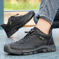 Brand Fashion Hot Selling Industrial Breathable Safety Shoes Waterproof Steel Toe Anti-Piercing Spring Summer Autumn Winter