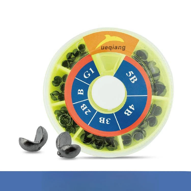 Top Right Carp Fishing Accessories Lead Sinkers Fishing Weight Removable Split Sinker