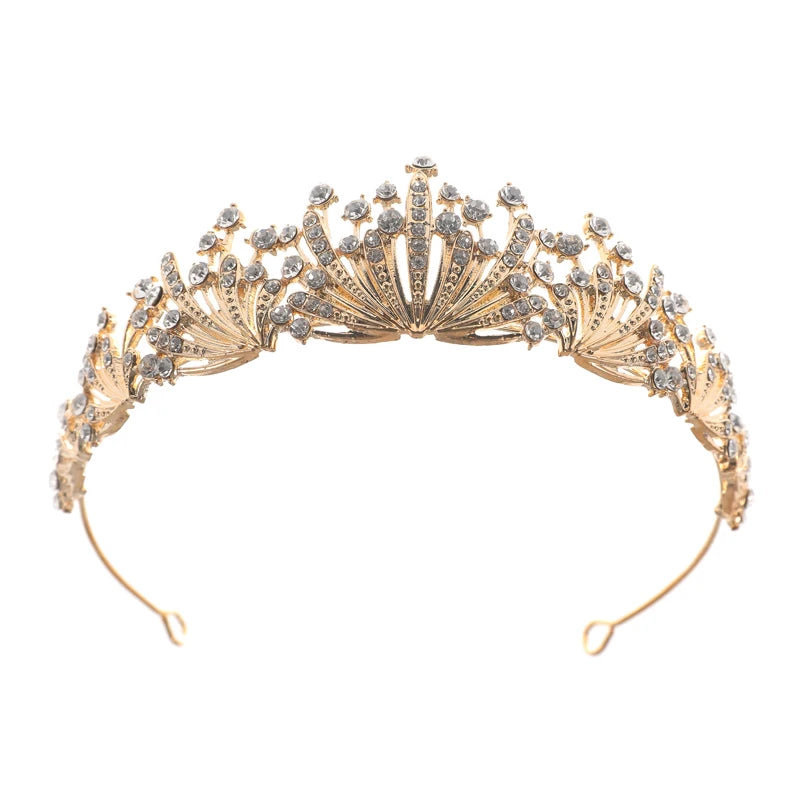 Popular Alloy Crystal Crowns Wholesale Bride Cheap Tiaras