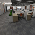 Easy Installation Anti-Slip SPC Vinyl Flooring PVC Carpet Design Tile for Indoor Use for School Bedroom Office Hotel Apartment