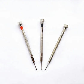 1.0mm 1.2mm 1.4mm Steel DIY Mini Slotted Professional Wristwatch Screwdrivers