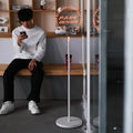 Store Creative Display Logo USB Charging Glow Floor Sign Content Customization