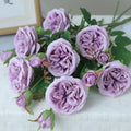 Artificial Silk Austin Rose Flower for Home Garden Engagement Banquets Weddings