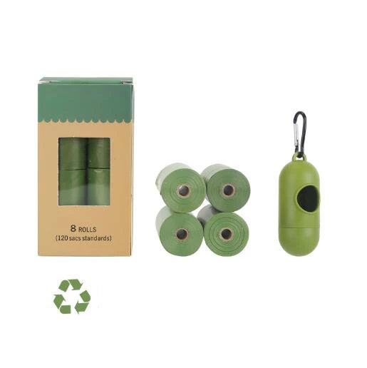Environmentally Degradable Dog Poop Bags with Dispenser Pet Dog Waste Bag Plastic Doggy Bag