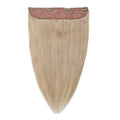 One Piece Single Weft Clip in Hair Extensions Double Drawn 100%Human Brazilian Hair Clip-on Hair Extension