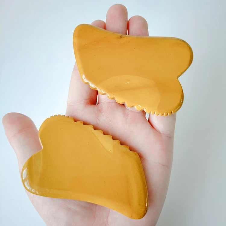 DIY Crafts 2010 new arrival mookaite jasper  jade guasha gua sha for facial massage gift