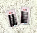 0.03 0.05 0.07 Private Label Korea Pbt Lash Extensions Tray Blooming Fast Fanning Easy Fanning Easy Fan Eyelash Extensions